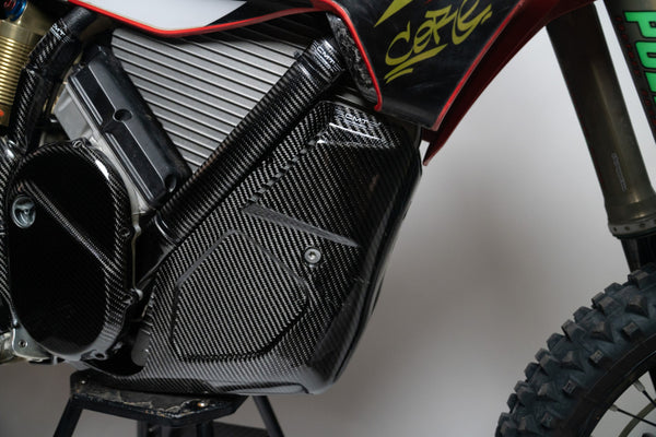 CMT Compositi Carbon Battery Frame Guards | Stark Varg MX / Multi-Model | E0006
