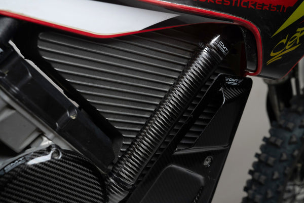 CMT Compositi Carbon Battery Frame Guards | Stark Varg MX / Multi-Model | E0006