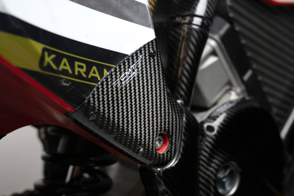 CMT Compositi Carbon Rear Side Panel Guards | Stark Varg MX / Multi-Model | E0010