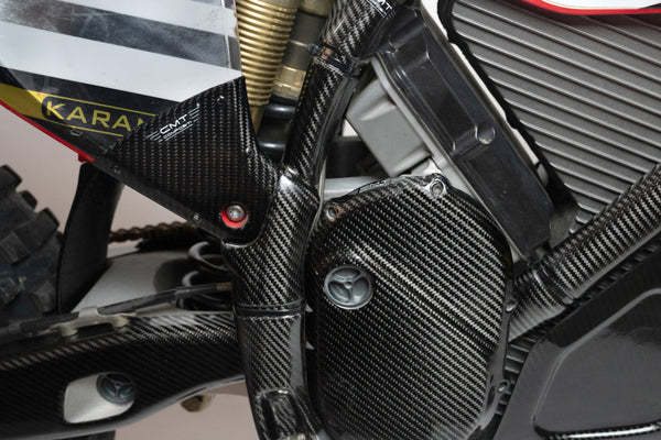 CMT Compositi Carbon Rear Side Panel Guards | Stark Varg MX / Multi-Model | E0010