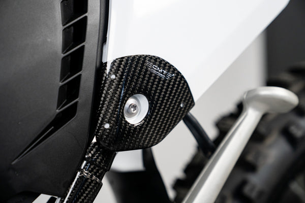 CMT Compositi Carbon Rear Side Panel Guards | Triumph TF 250 X / Multi-Model | TF0004