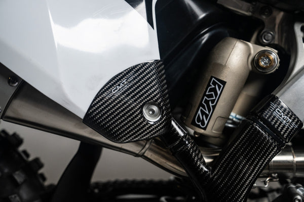 CMT Compositi Carbon Rear Side Panel Guards | Triumph TF 250 X / Multi-Model | TF0004