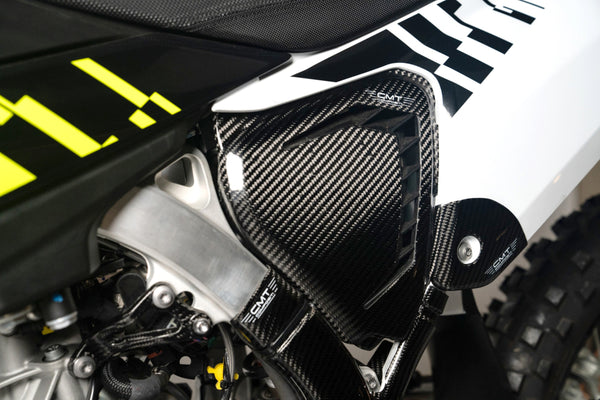 CMT Compositi Carbon Rear Side Panel Guards | Triumph TF 250 X / Multi-Model | TF0004