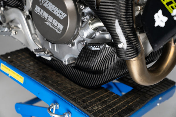 CMT Compositi Carbon Skid Plate | Triumph TF 250 X / Triumph TF 450 - RC EDITION | TF0005