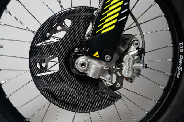 CMT Compositi Carbon Front Brake Disc Guard 270mm | Triumph TF 250 X / Multi-Model | TF0007