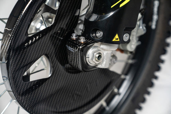 CMT Compositi Carbon Front Brake Disc Guard 270mm | Triumph TF 250 X / Multi-Model | TF0007