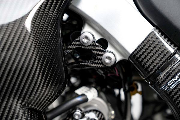 CMT Compositi Carbon Engine Mounts | Triumph TF 250 X / Triumph TF 250 - E | TF0008