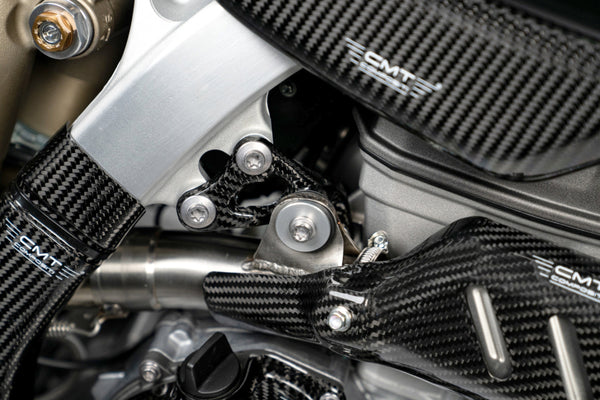 CMT Compositi Carbon Engine Mounts | Triumph TF 250 X / Triumph TF 250 - E | TF0008