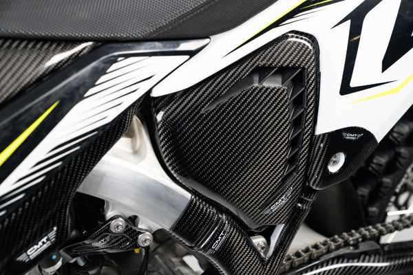 CMT Compositi Carbon Airbox Guard | Triumph TF 250 X / Triumph TF 450 - RC EDITION | TF0013