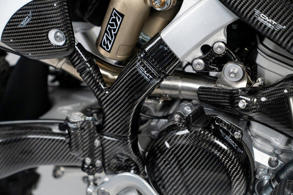 CMT Compositi Carbon Frame Guards | Triumph TF 250 - E / Triumph TF 450 - E | TF0014