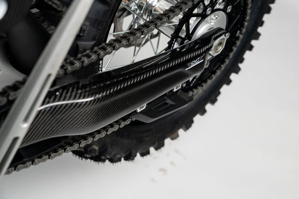 CMT Compositi Carbon Swingarm Guards | Triumph TF 250 - E / Triumph TF 450 - E | TF0017