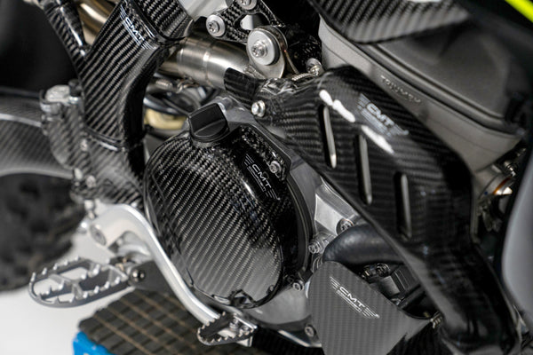 CMT Compositi Carbon Clutch Cover | Triumph TF 250 X / Triumph TF 250 - E | TF0018