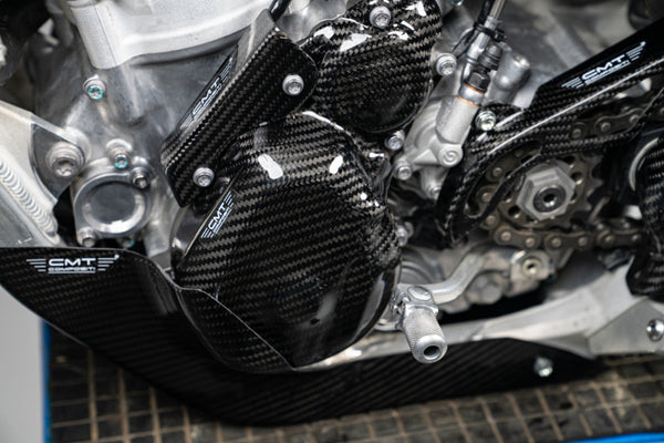 CMT Compositi Carbon Ignition Cover Guard | Triumph TF 450 - RC EDITION | TF0023
