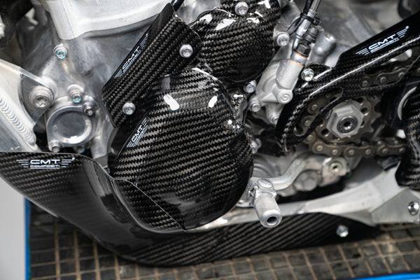CMT Compositi Carbon Ignition Cover Guard | Triumph TF 450 - RC EDITION | TF0023