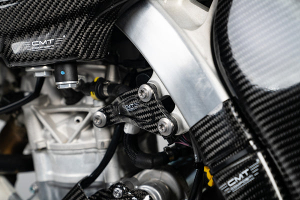 CMT Compositi Carbon Engine Mounts | Triumph TF 450 - RC EDITION / Triumph TF 450 - E | TF0026