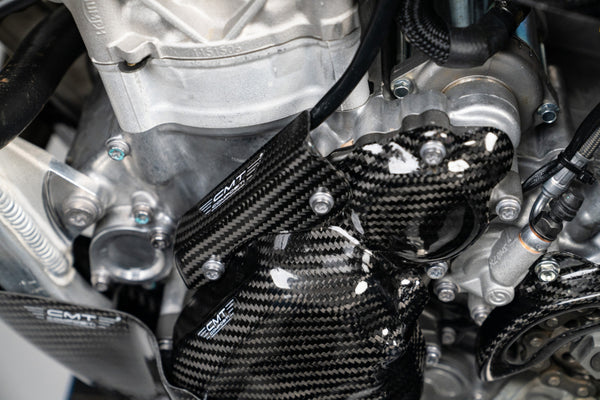 CMT Compositi Carbon Ignition Cable Guard | Triumph TF 450 - RC EDITION / Triumph TF 450 - E | TF0027