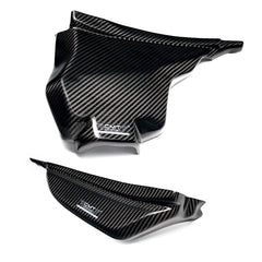 CMT Compositi Carbon Lower Fuel Tank Cover | Triumph TF 250 - E / Triumph TF 450 - E | TF0030
