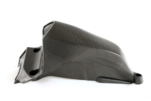 MOTOCORSE Air intake tubes - oversized racing set Trama del carbonio e finitura superficiale