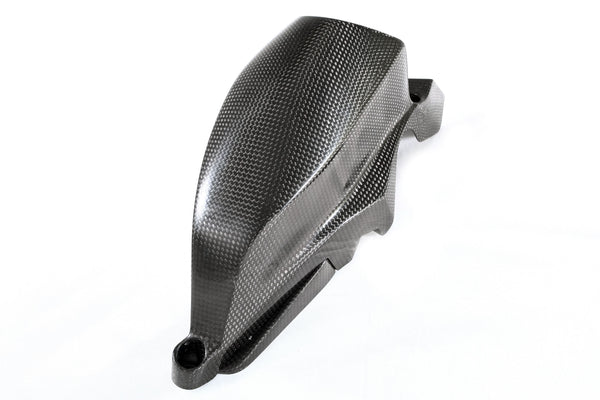 MOTOCORSE Air intake tubes - oversized racing set Trama del carbonio e finitura superficiale