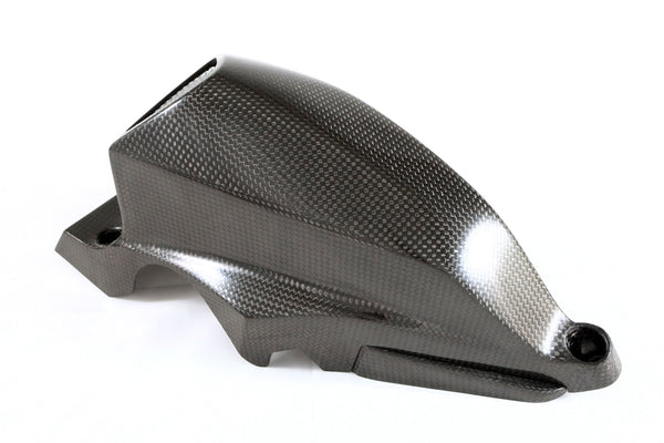 MOTOCORSE Air intake tubes - oversized racing set Trama del carbonio e finitura superficiale