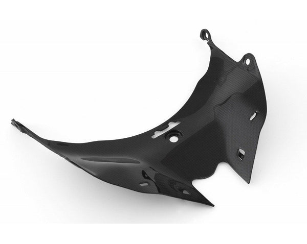 MOTOCORSE Headlight fairing bottom cover Trama del carbonio e finitura superficiale - 2
