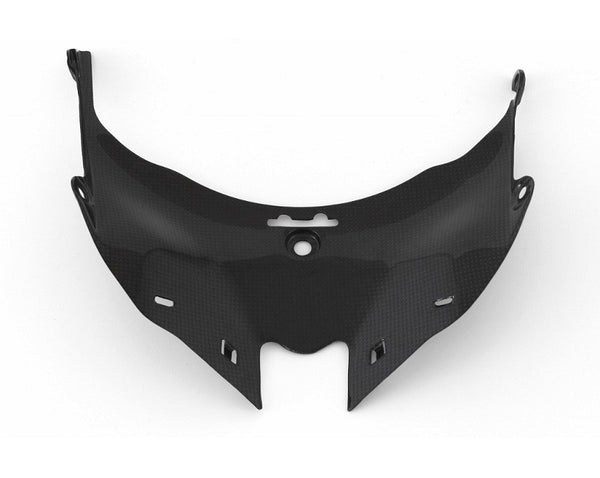 MOTOCORSE Headlight fairing bottom cover Trama del carbonio e finitura superficiale - 2