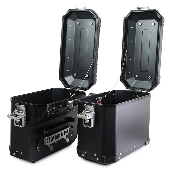 Unit Garage DPS-UGSET-4595 Pair of Atlas aluminium bags 39L+32L + Aprilia Tuareg 660 frames for Atlas aluminum side panniers