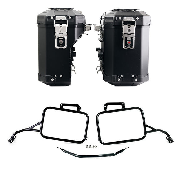 Unit Garage DPS-UGSET-4595 Pair of Atlas aluminium bags 39L+32L + Aprilia Tuareg 660 frames for Atlas aluminum side panniers