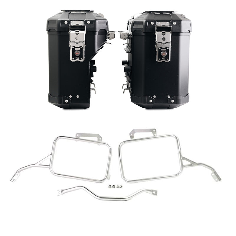 Unit Garage DPS-UGSET-4595 Pair of Atlas aluminium bags 39L+32L + Aprilia Tuareg 660 frames for Atlas aluminum side panniers