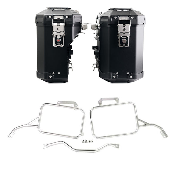 Unit Garage DPS-UGSET-4595 Pair of Atlas aluminium bags 39L+32L + Aprilia Tuareg 660 frames for Atlas aluminum side panniers