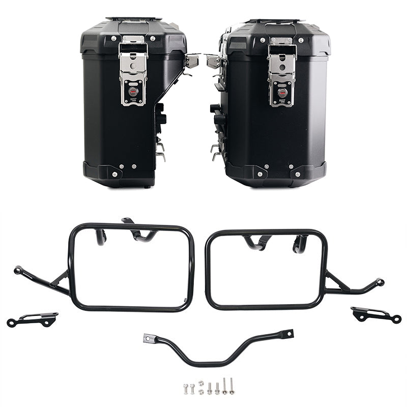 Unit Garage DPS-UGSET-4589 Pair of Atlas aluminium bags 39L+32L + Subframes for aluminum side panniers Atlas BMW R12 G/S