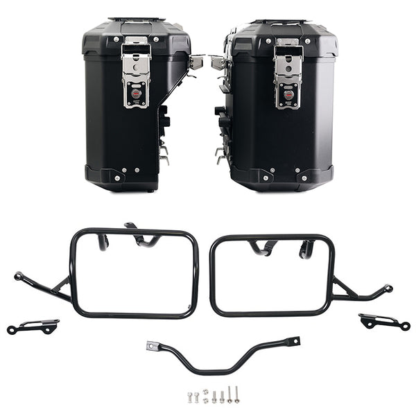 Unit Garage DPS-UGSET-4589 Pair of Atlas aluminium bags 39L+32L + Subframes for aluminum side panniers Atlas BMW R12 G/S