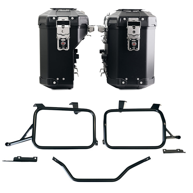 Unit Garage DPS-UGSET-4591 Pair of Atlas aluminium bags 39L+32L + Subframes for aluminum side panniers Atlas Honda CRF1100L Africa Twin & Adventure Sports (2024 until now)