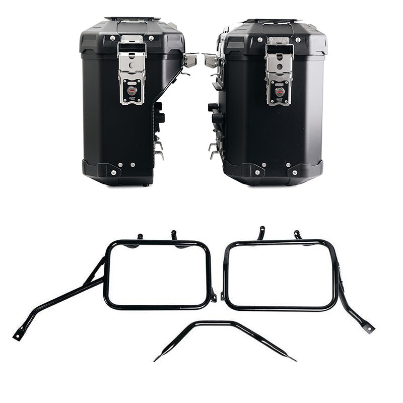Unit Garage DPS-UGSET-4603 Pair of Atlas aluminium bags 39L+32L + Subframes for aluminum side panniers Atlas for Triumph Speed 400