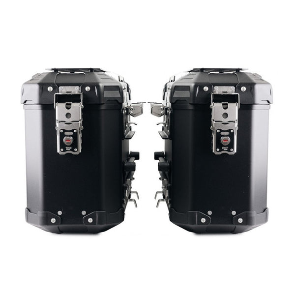 Unit Garage DPS-UGSET-4745 Pair of Atlas aluminium bags 39L+39L + Subframes for aluminum side panniers Atlas ​​​​​​​i modelli BMW R850R - R1100R - R1150R, R850GS - R1100GS - R1150GS & ADV