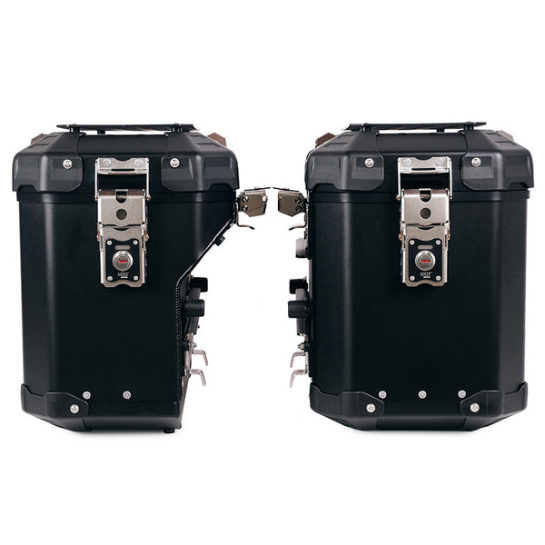 Unit Garage DPS-UGSET-4535 Pair of Atlas aluminium bags 48L+41L + Subframes for Atlas aluminum side panniers HD Pan America