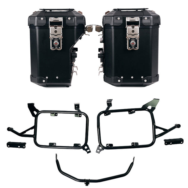 Unit Garage DPS-UGSET-4532 Pair of Atlas aluminium bags 48L+41L + Subframes for aluminum side panniers Atlas BMW F850GS and ADV