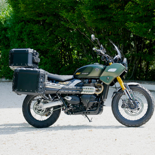 Unit Garage DPS-UGSET-4951 Pair of Atlas aluminium bags 48L+41L + Frames for Atlas aluminum side panniers Triumph Street Scrambler 900 (2026 until now)