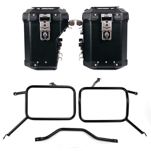 Unit Garage DPS-UGSET-4951 Pair of Atlas aluminium bags 48L+41L + Frames for Atlas aluminum side panniers Triumph Street Scrambler 900 (2026 until now)