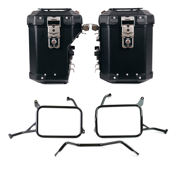 Unit Garage DPS-UGSET-4526 Pair of Atlas aluminium bags 48L+41L + Subframes for Atlas aluminum side panniers Yamaha Ténéré 700