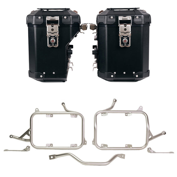 Unit Garage DPS-UGSET-4544 Pair of Atlas aluminium bags 48L+41L + Subframes for aluminum side panniers Atlas BMW R1300GS