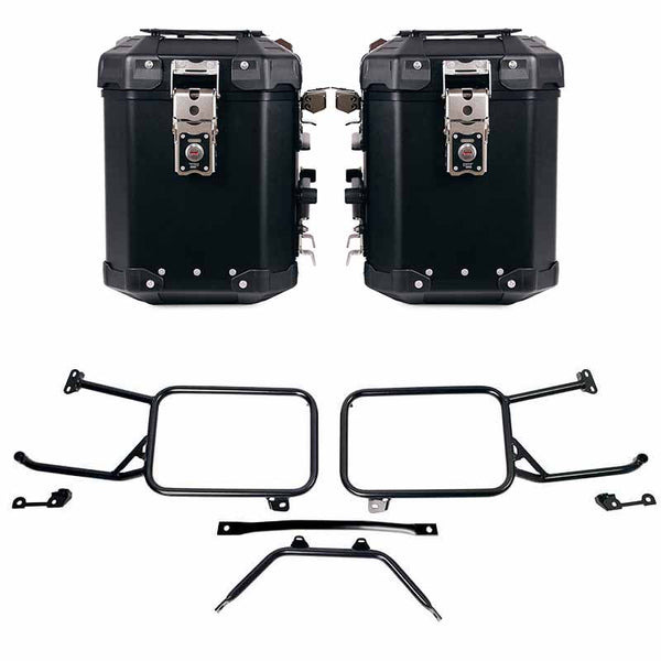Unit Garage DPS-UGSET-4752 Pair of Atlas aluminium bags 48L+48L  + Subframes for aluminum side panniers Moto Guzzi Stelvio (2024 until now)