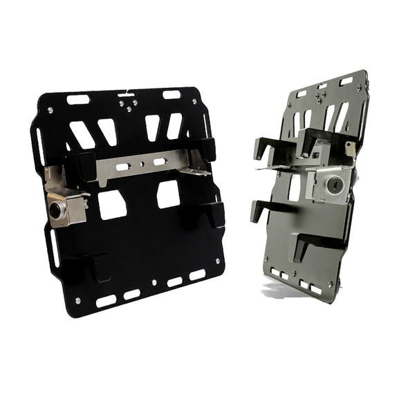 Unit Garage AL25C Pair of aluminium plates for BMW R1300GS ADV pannier mounts