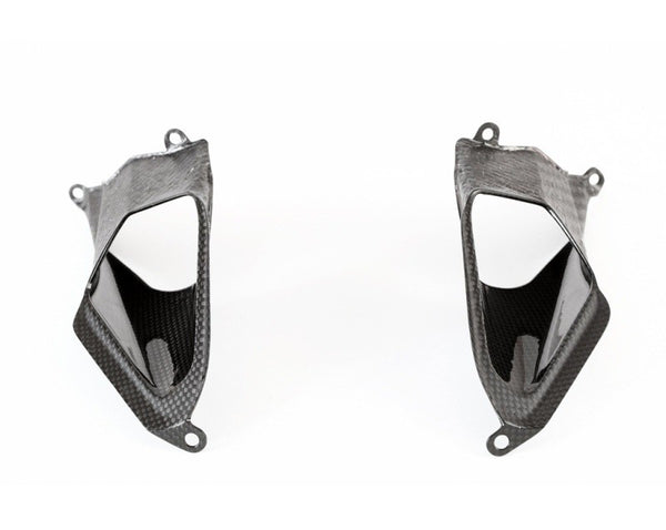 MOTOCORSE Seat air intake Trama del carbonio e finitura superficiale - 2
