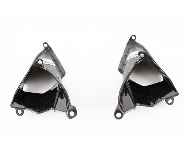 MOTOCORSE Seat air intake Trama del carbonio e finitura superficiale - 2