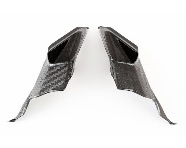 MOTOCORSE Seat air intake Trama del carbonio e finitura superficiale - 2