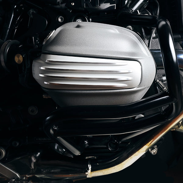 Unit Garage 5015_SI Pair of silver coil protectors for BMW R12