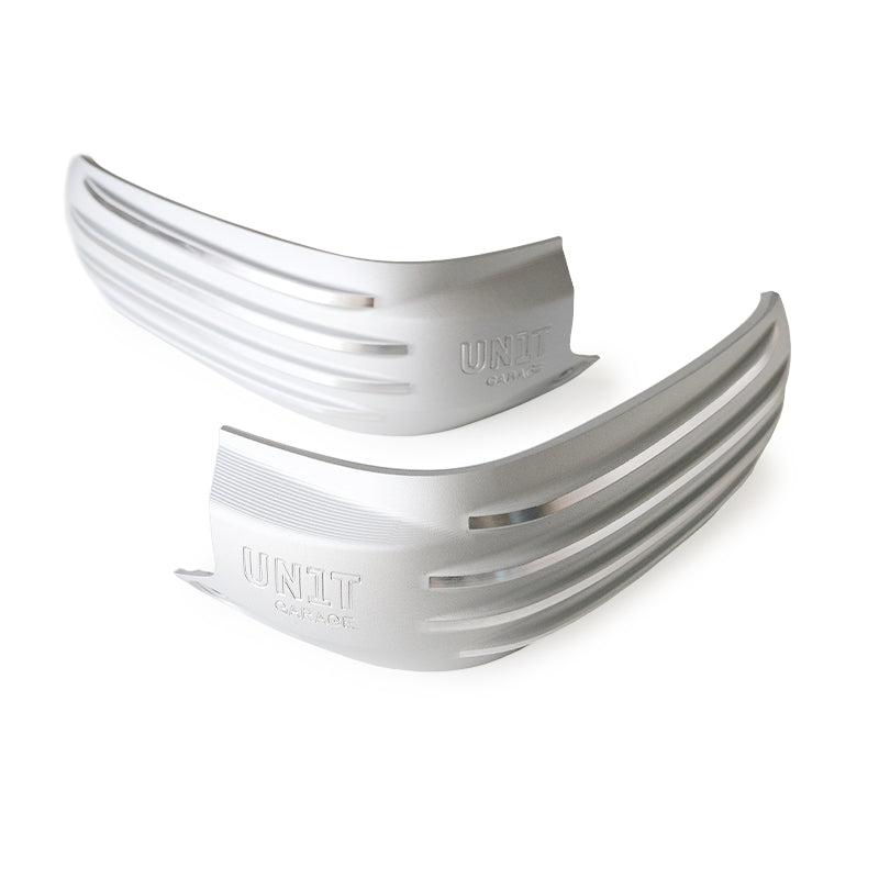 Unit Garage 5015_SI Pair of silver coil protectors for BMW R12