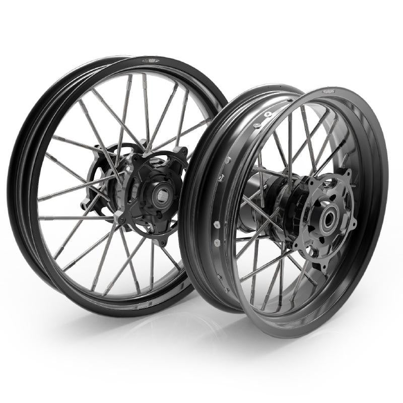 Unit Garage 3307_TL Pair of spoked wheels Pan America 24M9