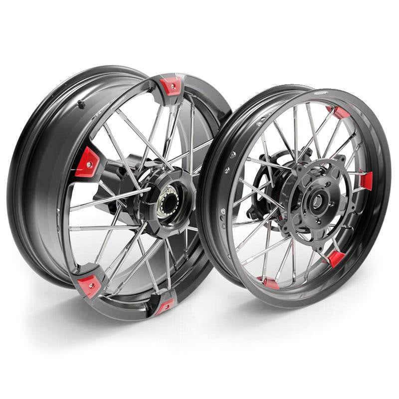 Unit Garage 1331 Pair of spoked wheels R1200R 24M9 SX Tubeless (2006-2012)